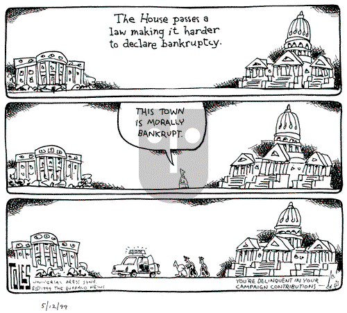 Tom Toles on Wednesday May 12, 1999 Comic Strip