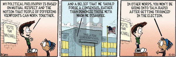 Grand Avenue on Tuesday October 28, 2008 Comic Strip