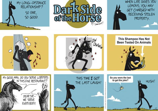Dark Side of the Horse on Sunday April 27, 2025 Comic Strip