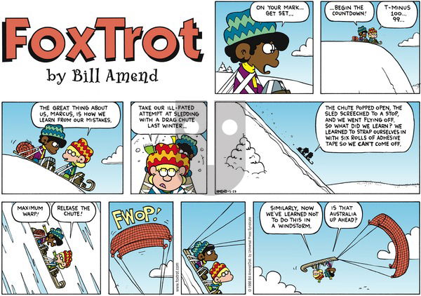 FoxTrot on Sunday December 27, 1998 Comic Strip