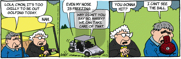 Lola on Monday October 13, 2008 Comic Strip