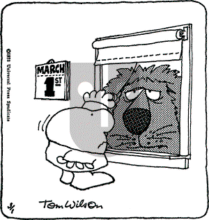Ziggy on Sunday April 1, 1973 Comic Strip