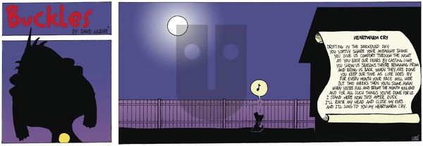 Buckles on Sunday March 23, 2025 Comic Strip