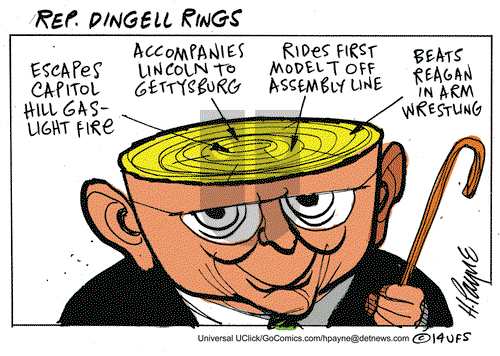 Henry Payne on Tuesday February 25, 2014 Comic Strip