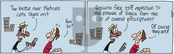 The Knight Life on Monday April 25, 2011 Comic Strip