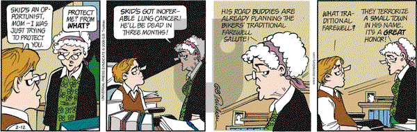Doonesbury on Tuesday February 12, 2008 Comic Strip