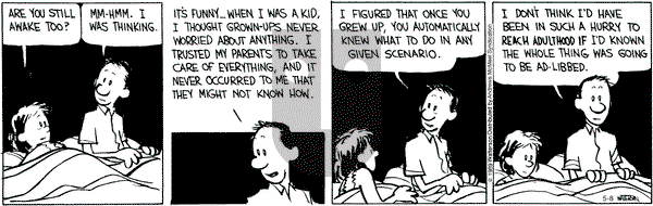 Calvin and Hobbes - Wednesday May 8, 2019 Comic Strip