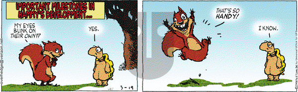 Over the Hedge on Wednesday March 19, 2014 Comic Strip