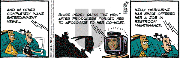 La Cucaracha - Tuesday August 25, 2015 Comic Strip