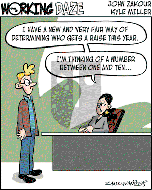 Working Daze on Tuesday June 19, 2007 Comic Strip