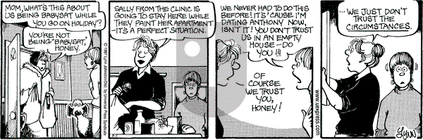 For Better or For Worse - Saturday March 1, 1997 Comic Strip