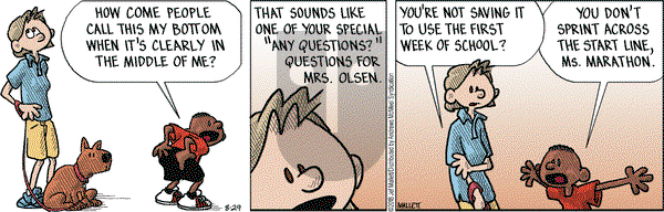 Frazz on Wednesday August 29, 2018 Comic Strip