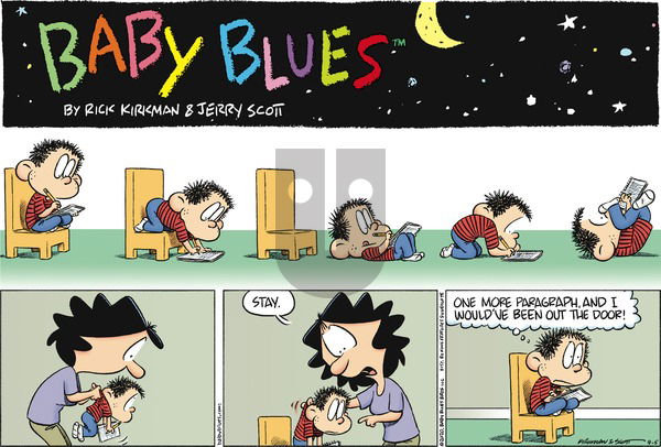 Baby Blues on Sunday April 5, 2020 Comic Strip