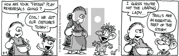 Heart of the City on Monday August 4, 2014 Comic Strip