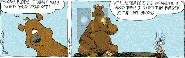 The Grizzwells on Thursday November 20, 2008 Comic Strip