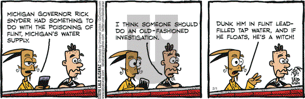 La Cucaracha on Monday February 1, 2016 Comic Strip