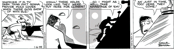 Alley Oop on Wednesday January 6, 1999 Comic Strip