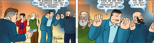 Alley Oop on Saturday July 4, 2009 Comic Strip