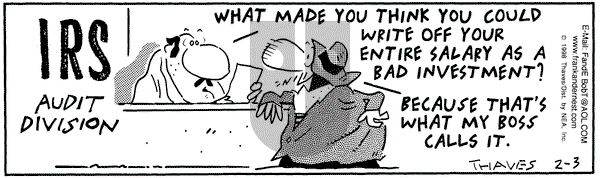 Frank and Ernest on Thursday April 9, 1998 Comic Strip