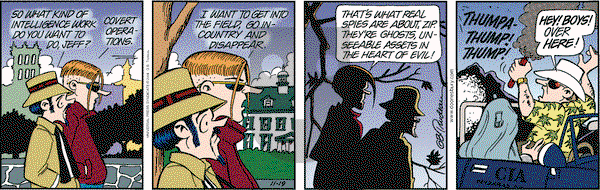 Doonesbury on Monday November 19, 2001 Comic Strip