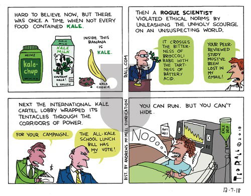 Ted Rall on Sunday December 9, 2018 Comic Strip