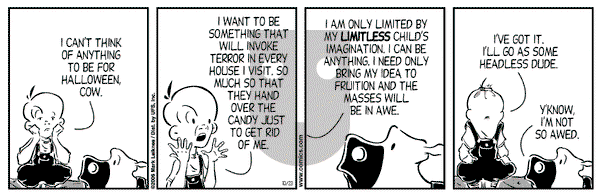 Cow and Boy Classics on Monday October 23, 2006 Comic Strip