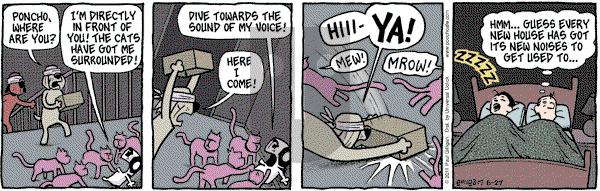 Pooch Cafe on Monday June 27, 2011 Comic Strip
