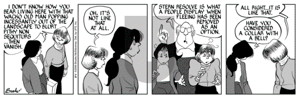 9 Chickweed Lane on Wednesday November 1, 2006 Comic Strip