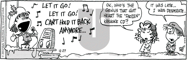 Heart of the City on Saturday December 27, 2014 Comic Strip