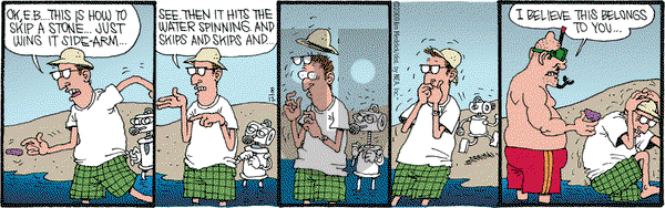 Monty on Wednesday August 12, 2009 Comic Strip
