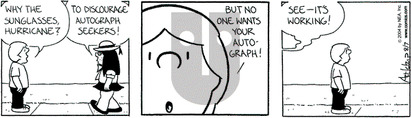 The Born Loser on Saturday August 7, 2004 Comic Strip