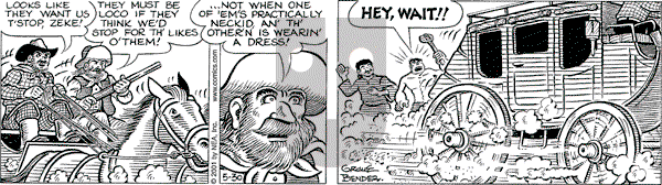 Alley Oop on Wednesday May 30, 2001 Comic Strip