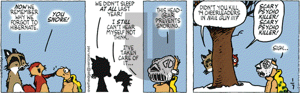 Over the Hedge on Friday January 7, 2011 Comic Strip