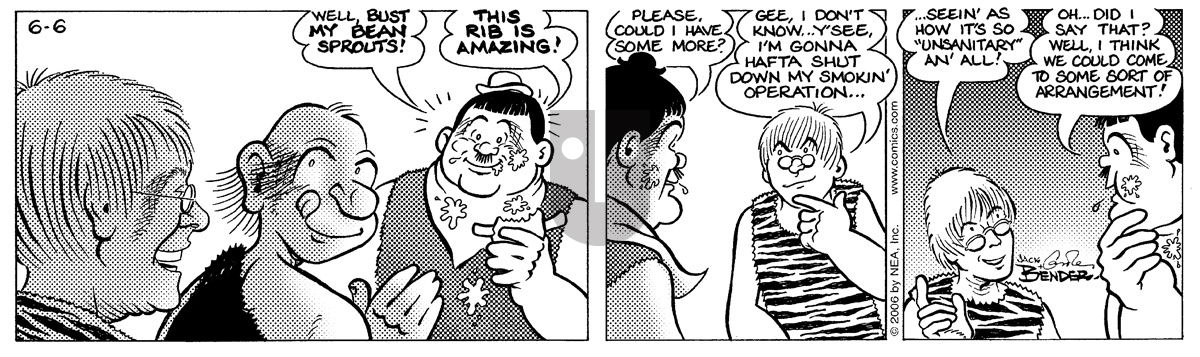 Alley Oop - Tuesday June 6, 2006 Comic Strip