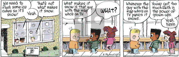 Cul de Sac - Monday January 25, 2021 Comic Strip