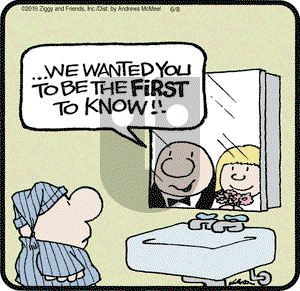 Ziggy on Friday June 8, 2018 Comic Strip