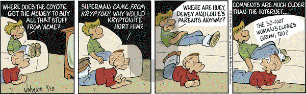 Arlo and Janis on Tuesday November 13, 2018 Comic Strip