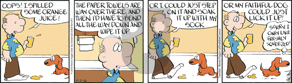 Drabble on Monday May 2, 2016 Comic Strip