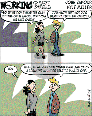 Working Daze on Wednesday March 12, 2008 Comic Strip