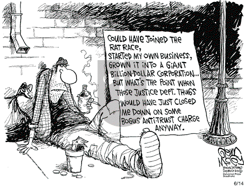 Glenn McCoy on Wednesday June 14, 2000 Comic Strip