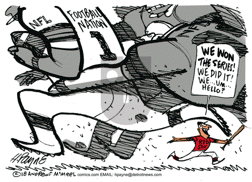 Henry Payne on Tuesday October 30, 2018 Comic Strip