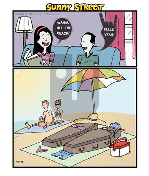 Sunny Street on Monday September 21, 2015 Comic Strip