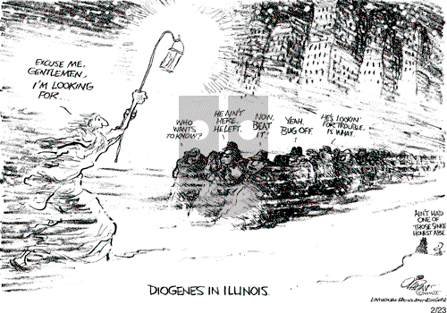Pat Oliphant on Monday February 23, 2009 Comic Strip