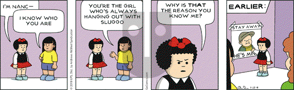 Nancy on Wednesday May 23, 2018 Comic Strip