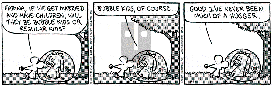 Pearls Before Swine - Wednesday August 28, 2002 Comic Strip