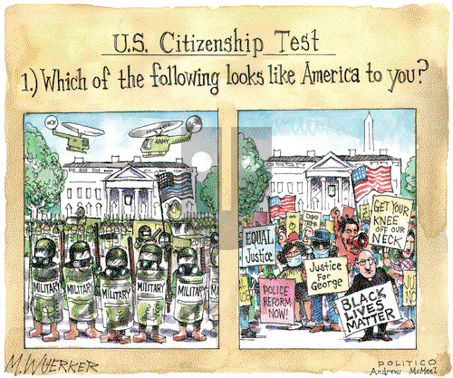 Matt Wuerker on Friday June 5, 2020 Comic Strip