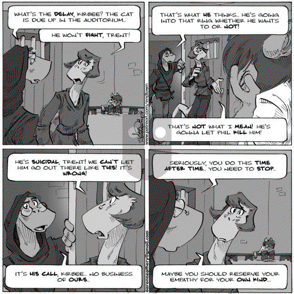 Endtown - Wednesday January 7, 2015 Comic Strip