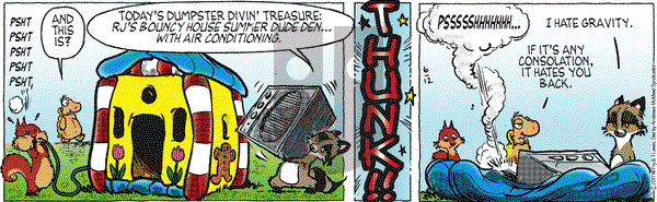 Over the Hedge on Monday June 12, 2017 Comic Strip