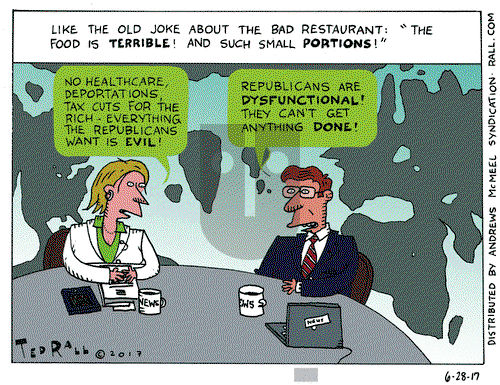 Ted Rall on Wednesday June 28, 2017 Comic Strip