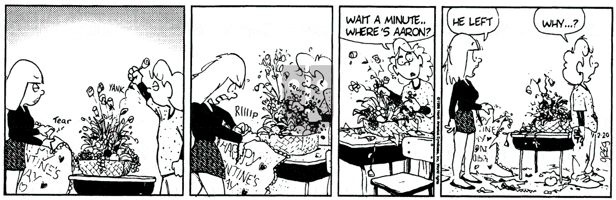 Luann - Tuesday February 20, 1996 Comic Strip